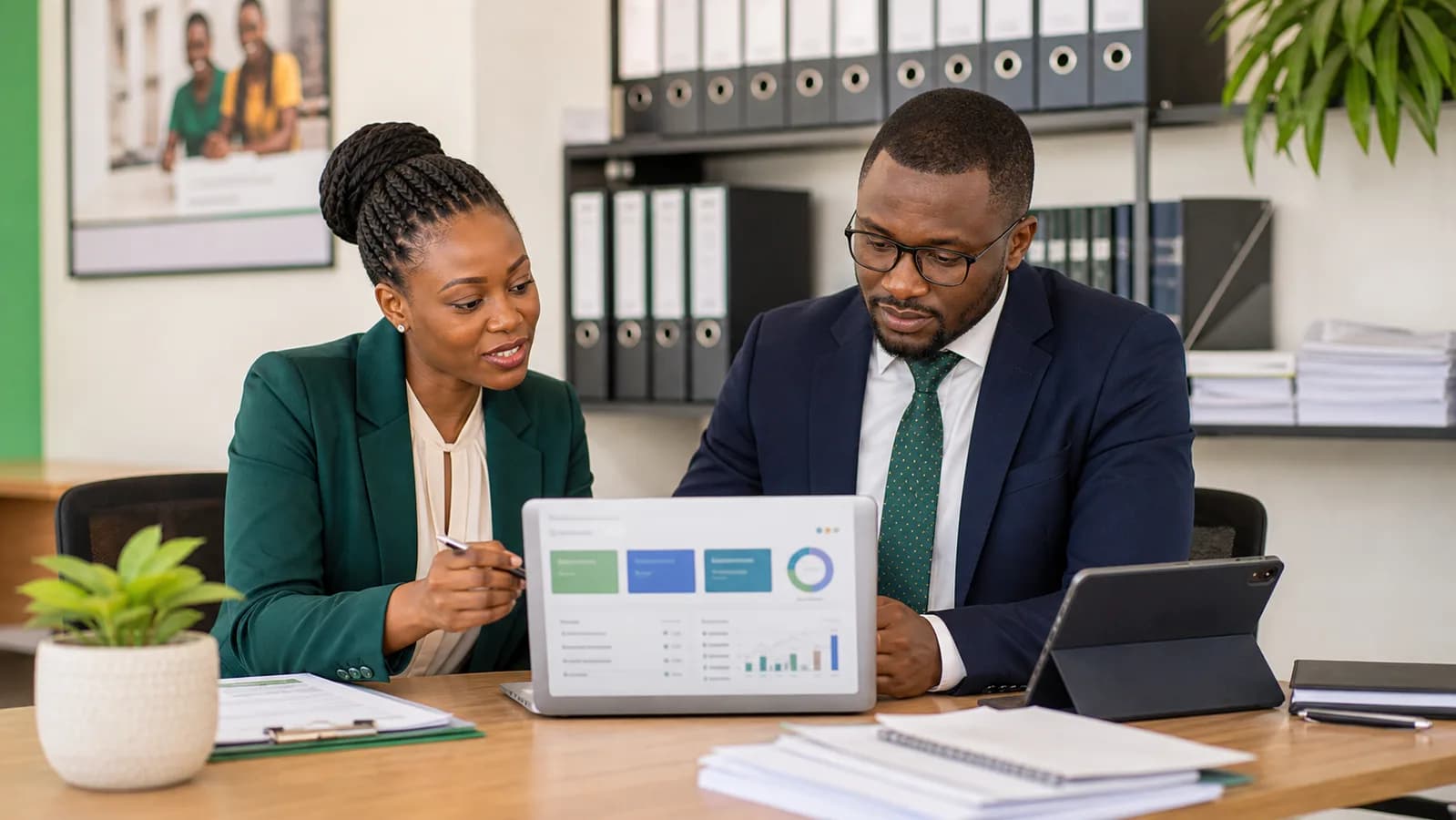 Secure financial operations and compliance management